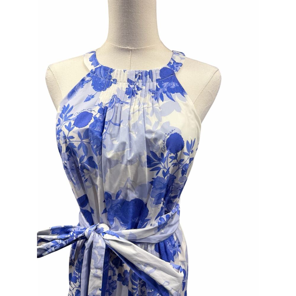 Cara Cara Siasconset Maxi Dress – Toile Blue - Picture 4 of 8